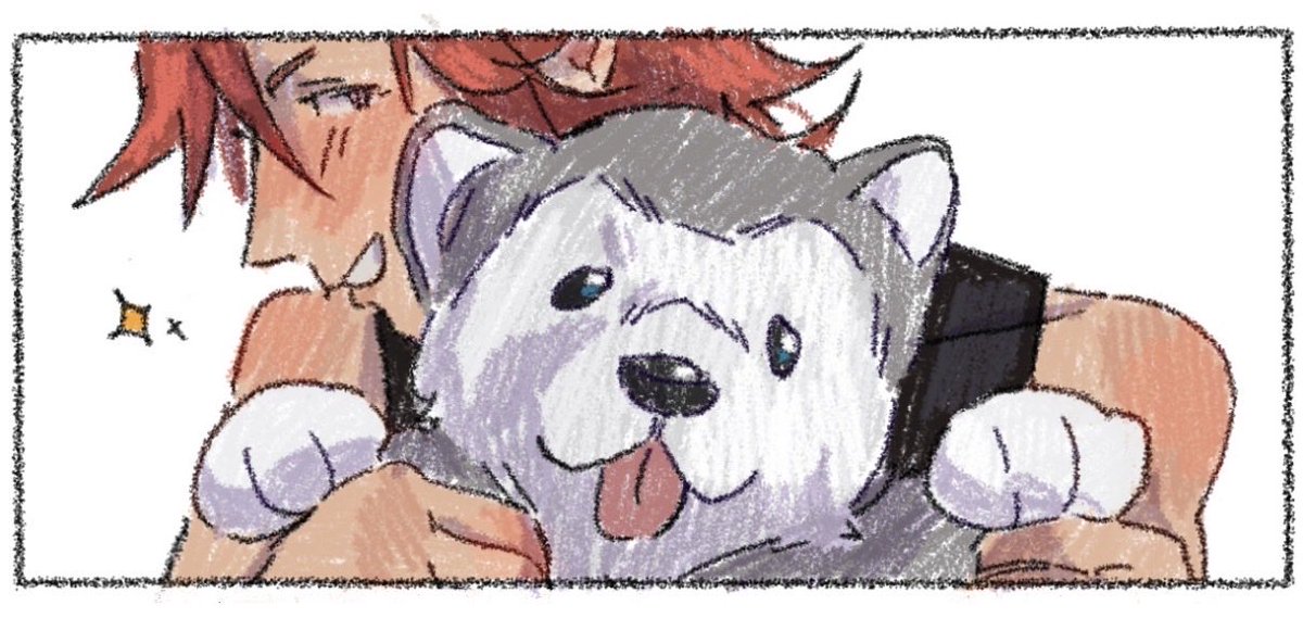 PistachioMacar's tweet photo. art from chapter 5 🧸 langa gonna name him poutine or soemthing https://t.co/nt90bJRKPb