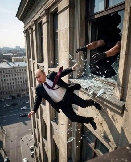HAWGEO's tweet photo. @front_ukrainian Every time this Russian POS opens his mouth, nothing but lies come out of it. Putin built his Russian fake empire on a foundation made of lies &amp; deception. Nothing is real, or true &amp; nothing is going to last, once this war criminal is forced to take a jump of a 7th floor balcony. https://t.co/upc5P4xCWu