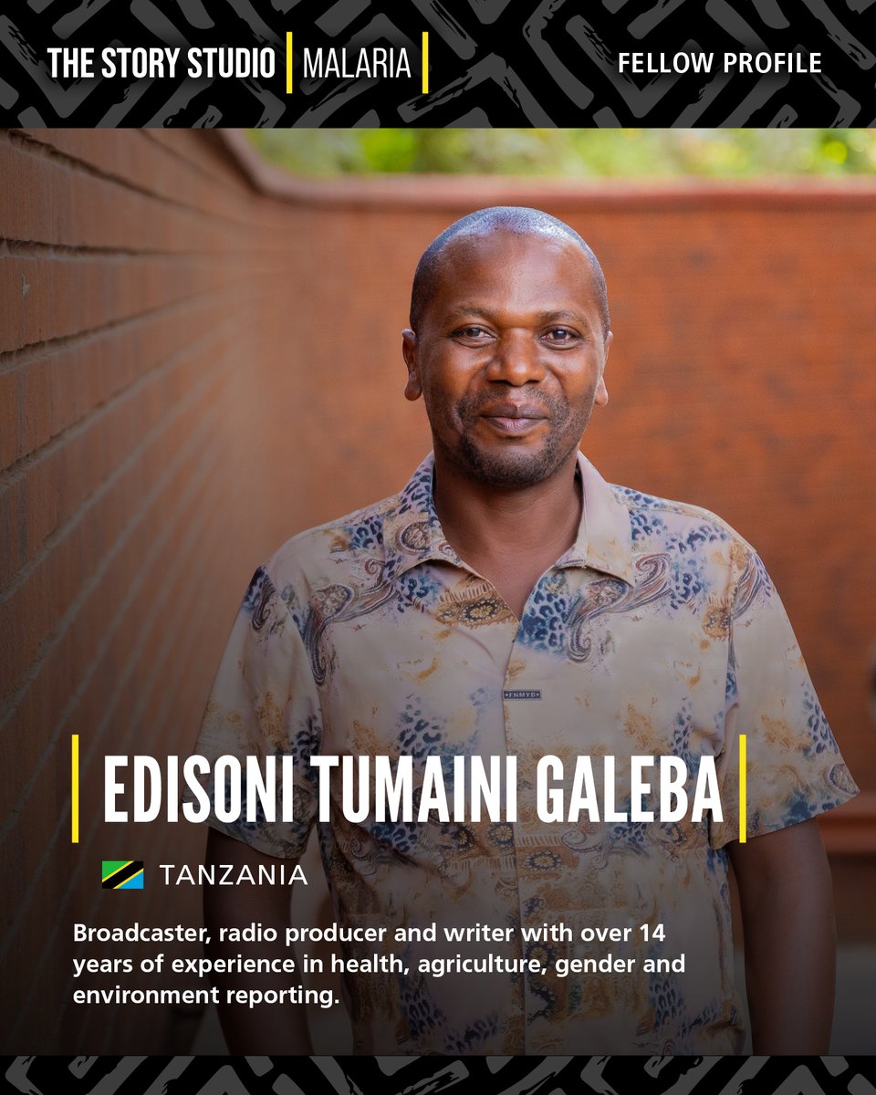 MalariaNoMore's tweet photo. Meet four of the 12 journalists &amp; storytellers joining The Story Studio: Malaria!

Our fellows from Kenya 🇰🇪, Tanzania 🇹🇿 &amp; Uganda 🇺🇬 will tell malaria stories that center the people behind the data.

Get to know the first four — and stay tuned for more! https://t.co/JaJMlpmxA3