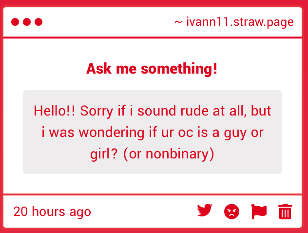 Ivanni_paw's tweet photo. No worries ^^ And if you're referring to my glorious, gorgeous, beautiful, cute, smart, and elegant OC, Cupid, he is a guy 😇 https://t.co/yzbnQ0v9ZP