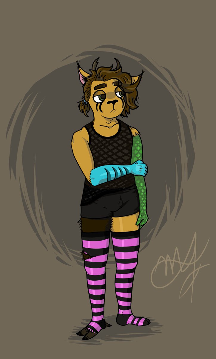 Loco_The_Cat's tweet photo. Alright. I promised y'all, gay. Haaaahhh... Here y'all go. I did this to myself. Hashtag exposed if you will.

#furryart #art 
Anyway bie bie, mwwwaaah. https://t.co/hmfisPNrUL