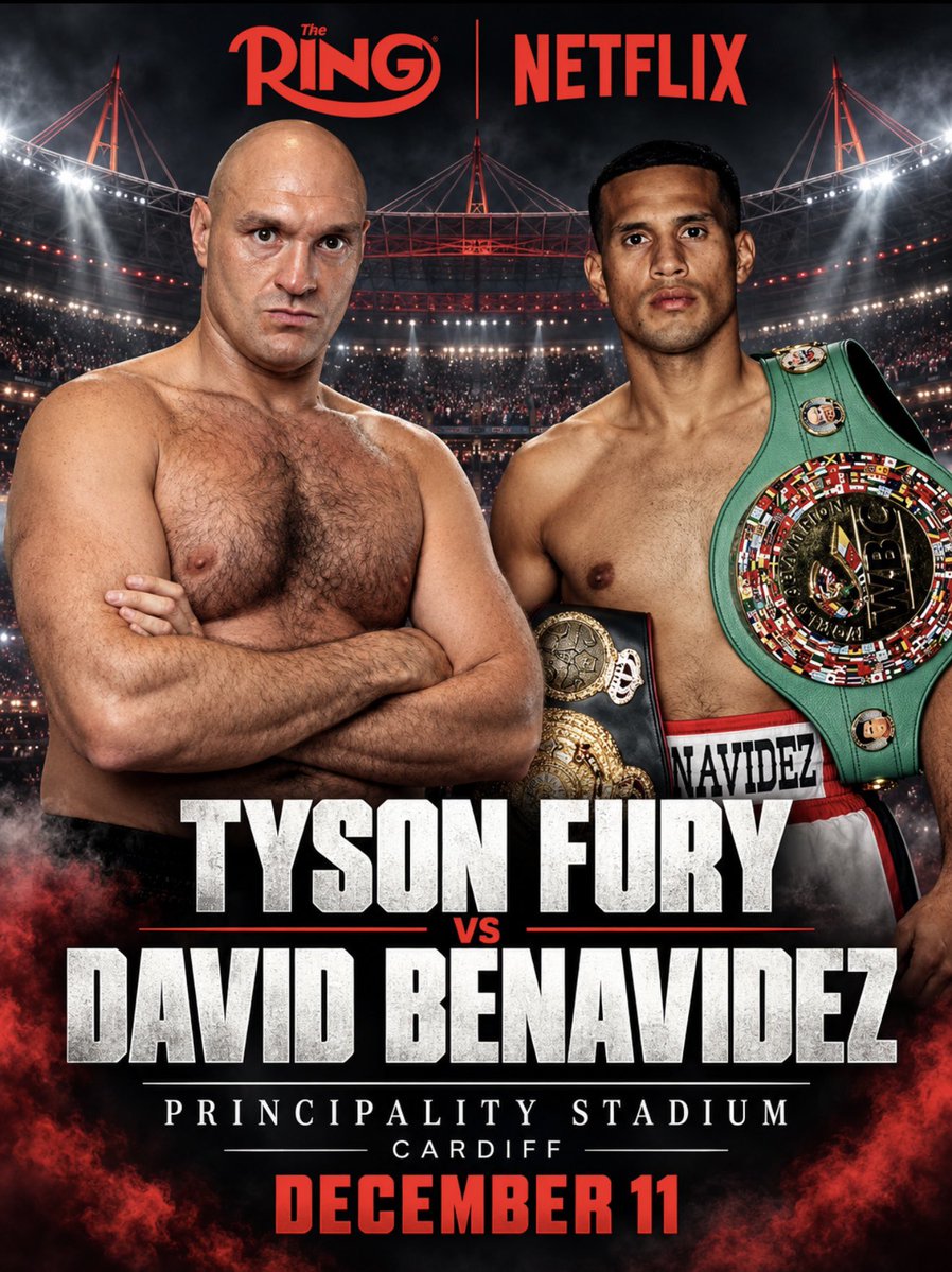 boxingkingmedia's tweet photo. 🚨 ANTHONY JOSHUA COULD BE REPLACED BY DAVID BENAVIDEZ

Mike Coppinger has reportedly suggested David Benavidez could step in to replace Anthony Joshua against Tyson Fury, with December 11 at Principality Stadium, Cardiff, remaining the proposed date and venue.

Shane Fury has also told us the Joshua fight is still not done, citing ongoing disputes involving Eddie Hearn, Dana White’s involvement and unresolved contractual issues. He believes Wednesday’s press conference is unlikely to happen.

🎙️ Full Listen with Shane Fury podcast out tomorrow at 10AM UK on Boxing King Media.