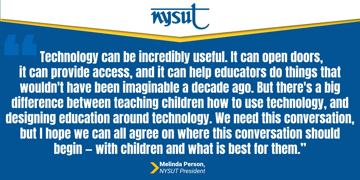 nysut's tweet photo. Today we brought together more than 500 NYers together for "Unplugged: Reclaiming Human-Centered Education," a summit delving into the role of tech in schools and how we can harness tech while keeping human connection at the forefront.

Learn more: https://t.co/2RUFirYBVe https://t.co/2sSK4oABbU