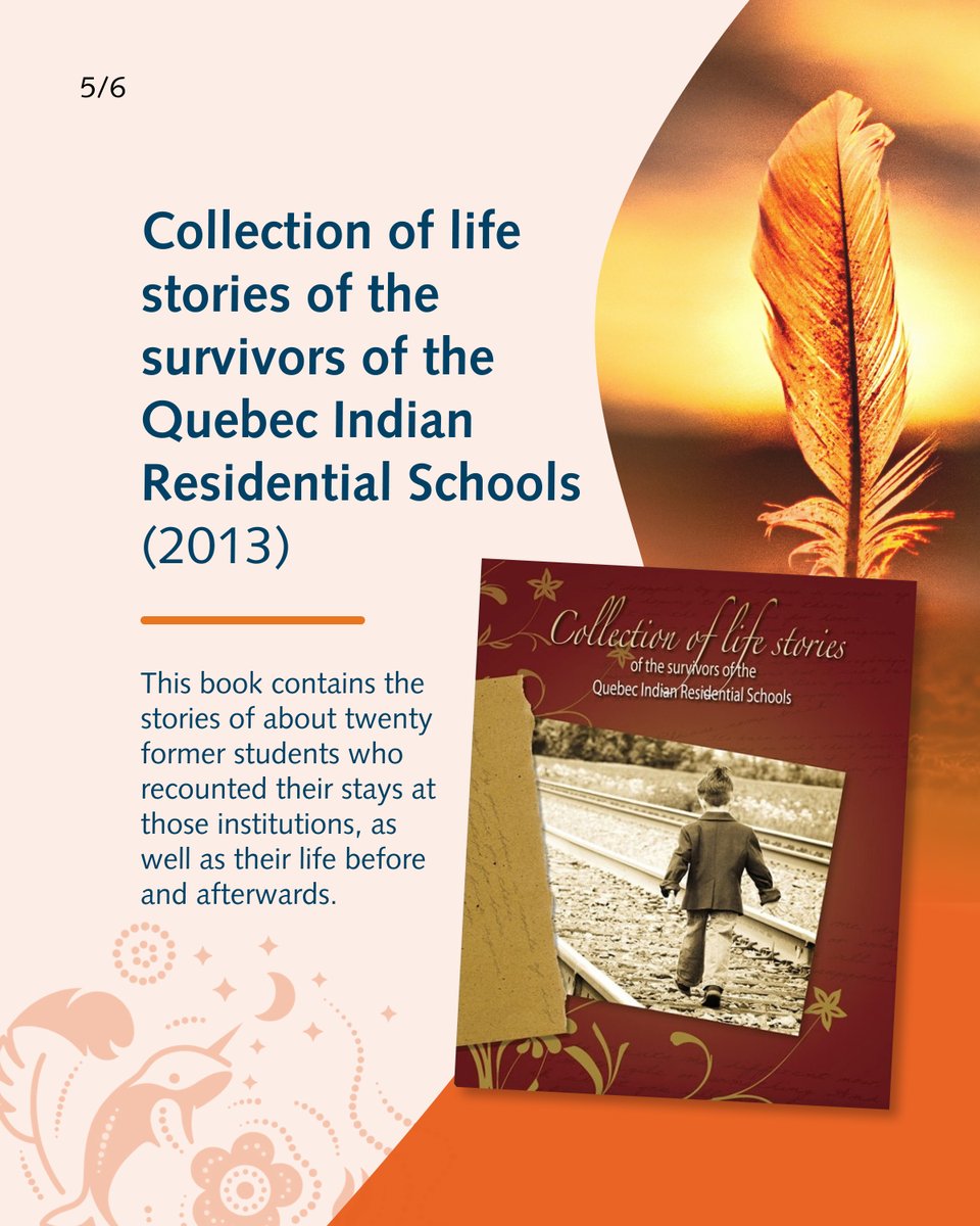 GlobalPluralism's tweet photo. 𝐍𝐨𝐯𝐞𝐥𝐬 𝐚𝐧𝐝 𝐏𝐞𝐫𝐬𝐨𝐧𝐚𝐥 𝐒𝐭𝐨𝐫𝐢𝐞𝐬  

• A Collection of Life Stories of Survivors of the Quebec Indian Residential Schools: https://t.co/MnYx5a8v41 

• The Marrow Thieves, a novel by Cherie Dimaline: https://t.co/rMl5WxhACR (Check out your public library for access to these and other stories by Indigenous voices.)

#EveryChildMatters #NDTR #TruthAndReconciliationWeek2026