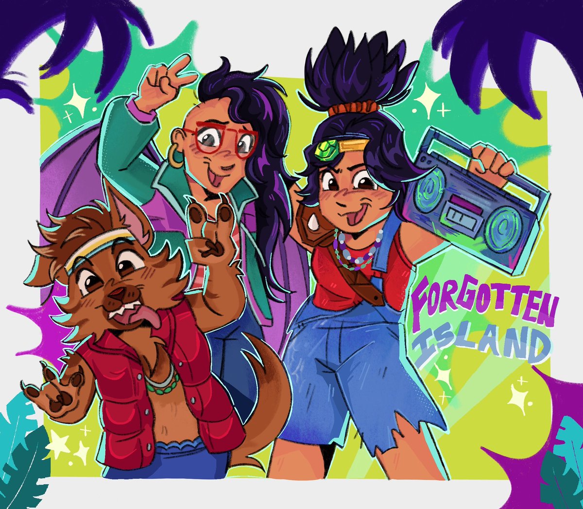 helvetesfnster's tweet photo. HAPPY FORGOTTEN ISLAND DAY!!!!🏝️🐾 #forgottenisland https://t.co/dW7hMQjeyf