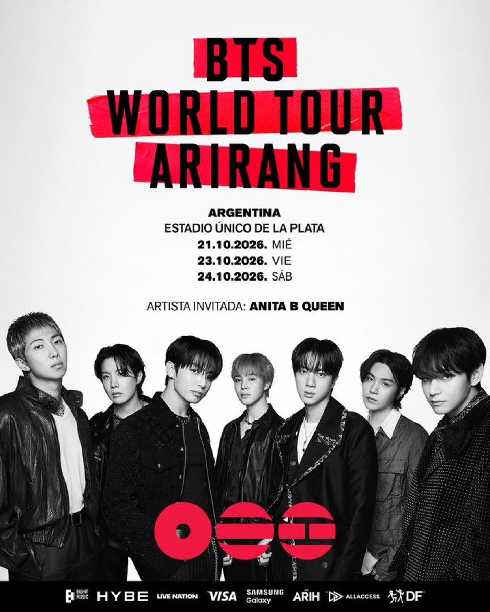 fedeebongiorno's tweet photo. 🎫 La DJ Anita B Queen abrirá los shows de BTS en Argentina https://t.co/dNyk4x6IcY