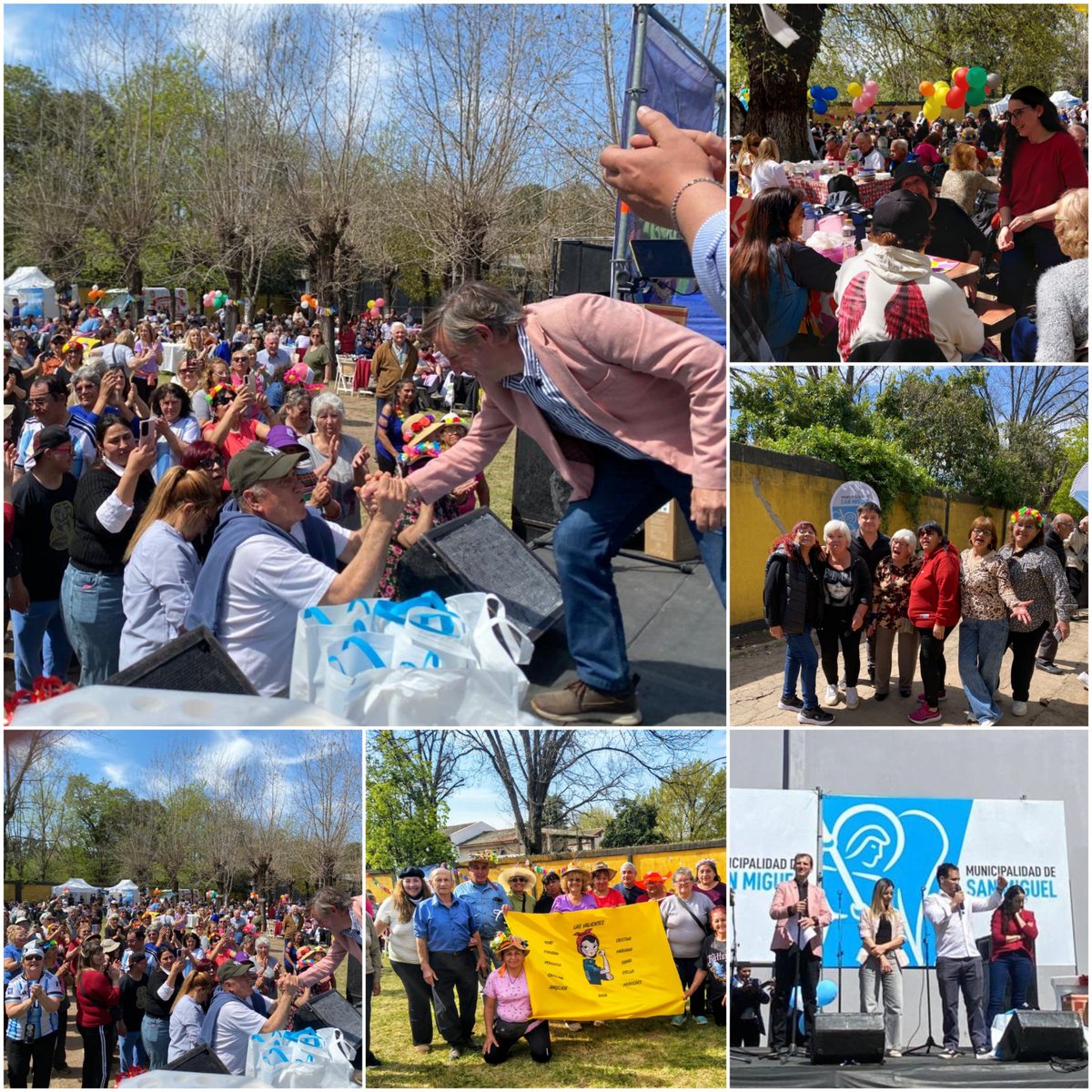 ASocialPrimaria's tweet photo. Junto a trabajadoras vecinales de distintos barrios, fuimos parte del festejo por el Día del Adulto Mayor en la UOM, organizado por la @SubSecGobierno. 
Un lindo encuentro para celebrar y agradecer a quienes construyeron nuestra comunidad.

@jaimemendezh
@yesicagrillo https://t.co/zpiEy0YWfE