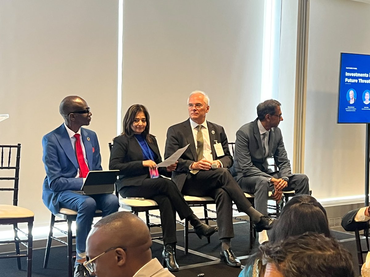 ProfJanabi's tweet photo. Borders divide jurisdictions, but they do not divide risk.

At #UNGA81, I was pleased to join leaders and partners at the Presidential Dialogue on High-Threat Pathogens. I spoke about the need to make preparedness a permanent part of national development and work together across borders.

The New York Call to Action provides an important roadmap for putting this into practice.

Preparedness must be built, sustained and funded, with standing arrangements that connect institutions and communities across borders and turn fragmented data into preparedness intelligence.