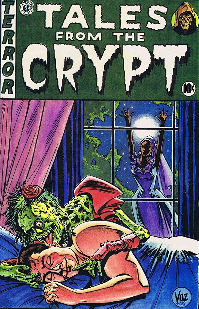 radiodormouse's tweet photo. 1/
Despite being an EC Comics staple, we don't get a walking corpse story in HBO's Tales from the Crypt until S02E04, 'Til Death (known as Till Death in the comics).
#TalesFromTheCrypt #ECComics #Horror #HorrorComics https://t.co/ty6egVJCQA