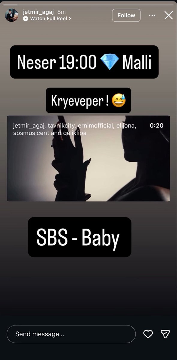 Anaosacl's tweet photo. Drite dielli, sukseset tua prekshin majet me te larta! 
Vazhdo qendro kjo Eli sic je, mos ndrysho per askend dhe per asgje. Ta boft Zoti jeten e bukur e te bardhe sic e ki zemren! 🤍 @elushi07 
#elijona  #kloeli https://t.co/CuqEkWUNsn