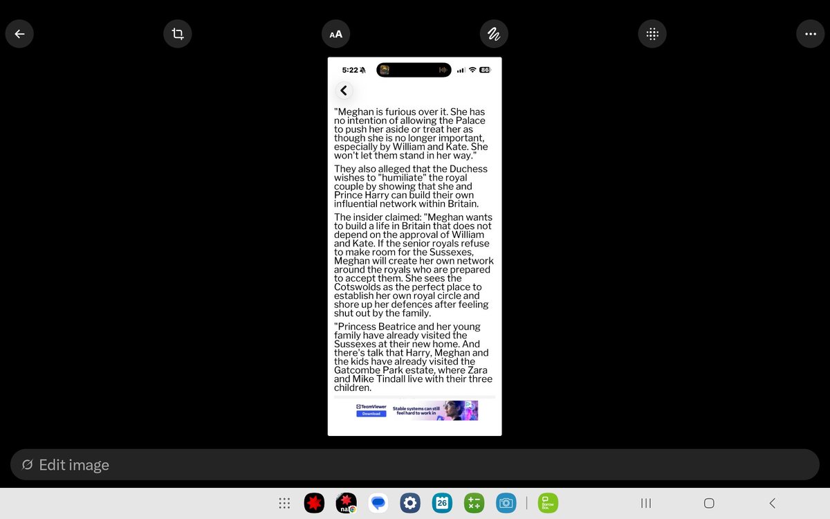 madis87681's tweet photo. Zara &amp; Mike Tindal are fiercely loyal to William &amp; Catherine and maintained a close relationship with them. Zara is one of Prince George's godmothers. To suggest that the Sussexes have visited the Tindals is pure fabrication. I seriously doubt that Mike would welcome the bellend https://t.co/tT9nFr3aIS