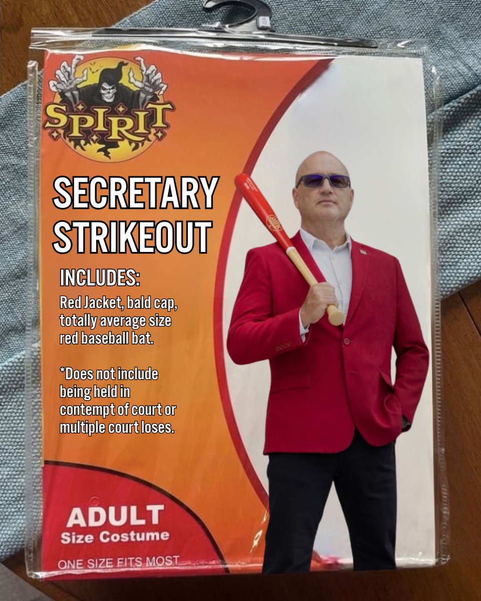 MoDemParty's tweet photo. Anyone need an early Halloween costume idea? https://t.co/nMK3zLIVSz