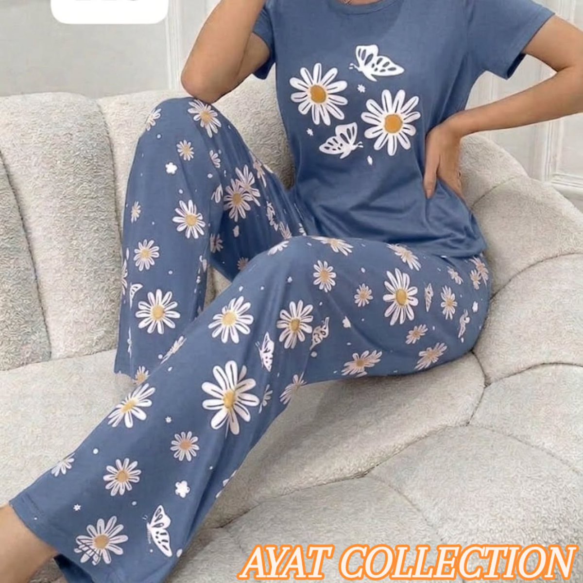 Tyler_Rei's tweet photo. AYAT COLLECTION New Arrivals: Soft, breathable cotton jersey 2-piece loungewear set. Perfect for home, sleep and chill days. Sizes M, L, XL. Price: 1549/- with DC. https://t.co/tbEweFOZiL