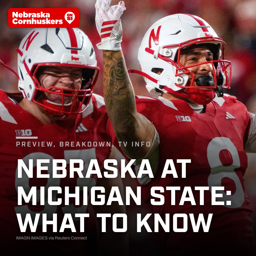 Huskermax's tweet photo. A primer on #Sparty ahead of Saturday night's showdown in East Lansing. #Huskers
https://t.co/g5hFQAVP06 https://t.co/Klt4TOHZ91