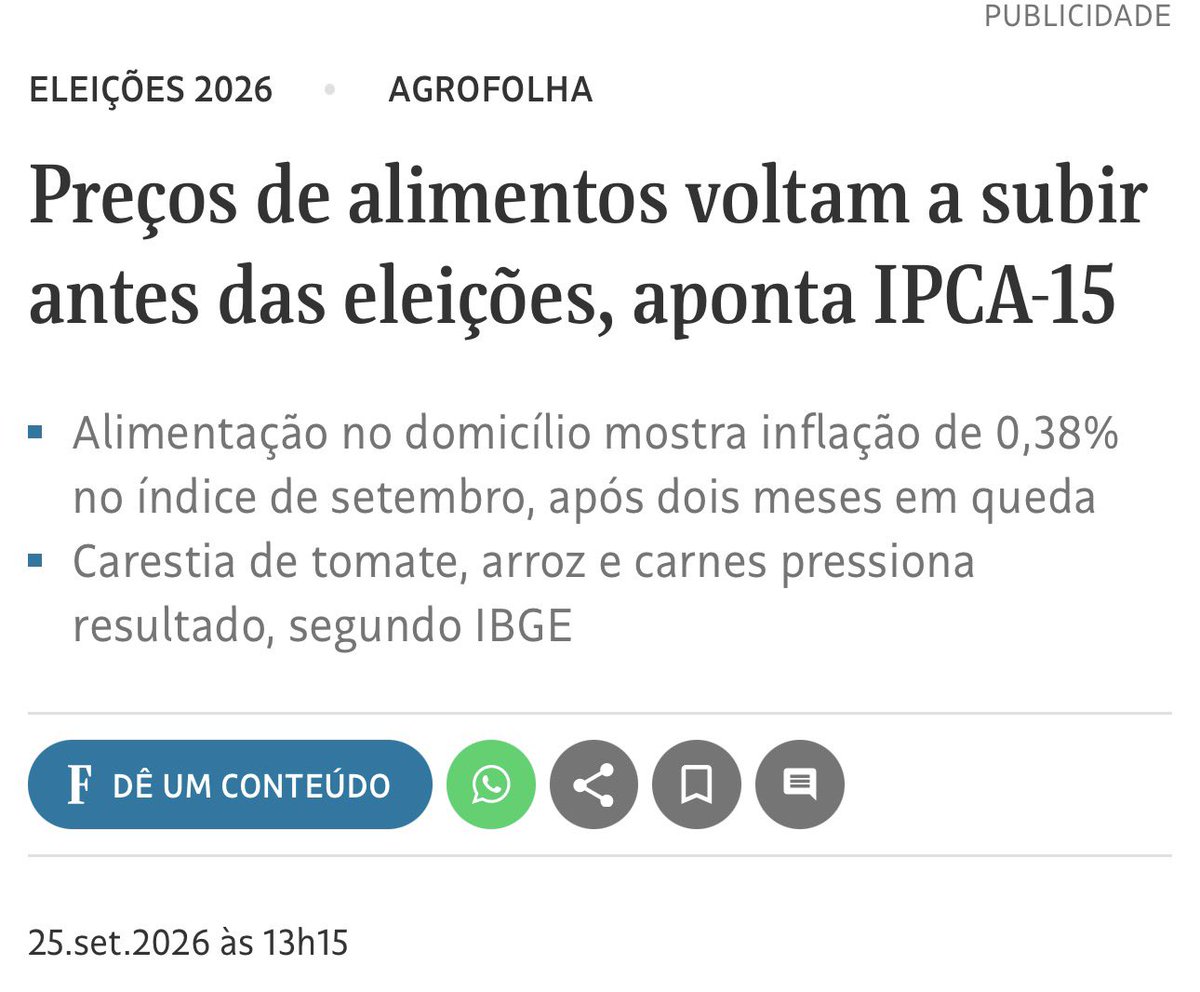 viniciuscfp82's tweet photo. Até na semana que antecede as eleições o PT não consegue aliviar o drama do povo. Enquanto estiver acordado, o brasileiro está se ferrando e tomando na cabeça com esse governo petista. https://t.co/2Xkh4E9E2d