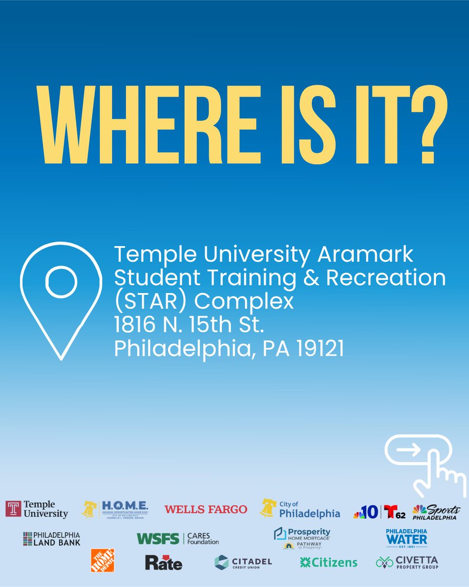 PHLPlanDevelop's tweet photo. Swipe to see a little of what you can expect at tomorrow's PHDC Annual Housing Fair presented by @IBX !

Get ready for fun, giveaways, entertainment, and TONS of valuable info from experts all over the city!

Get your tickets now! https://t.co/JEeRRW7bLz https://t.co/U5KYlcHzp6