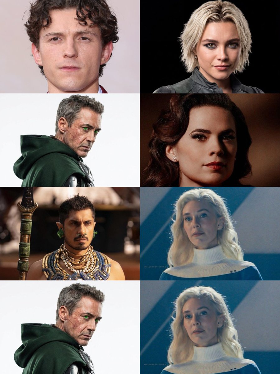 ChaosCrave_'s tweet photo. Anthony Russo has reportedly confirmed that Marvel Studios hired an intimacy coordinator for 'AVENGERS: DOOMSDAY'.

The intimate sequences under supervision include:

• Tom Holland (Spider-Man) & Florence Pugh (Yelena Belova)

• Robert Downey Jr. (Doctor Doom) & Hayley Atwell (Peggy Carter)

• Tenoch Huerta (Namor) & Vanessa Kirby (Sue Storm)

• Robert Downey Jr. (Doctor Doom) & Vanessa Kirby (Sue Storm).