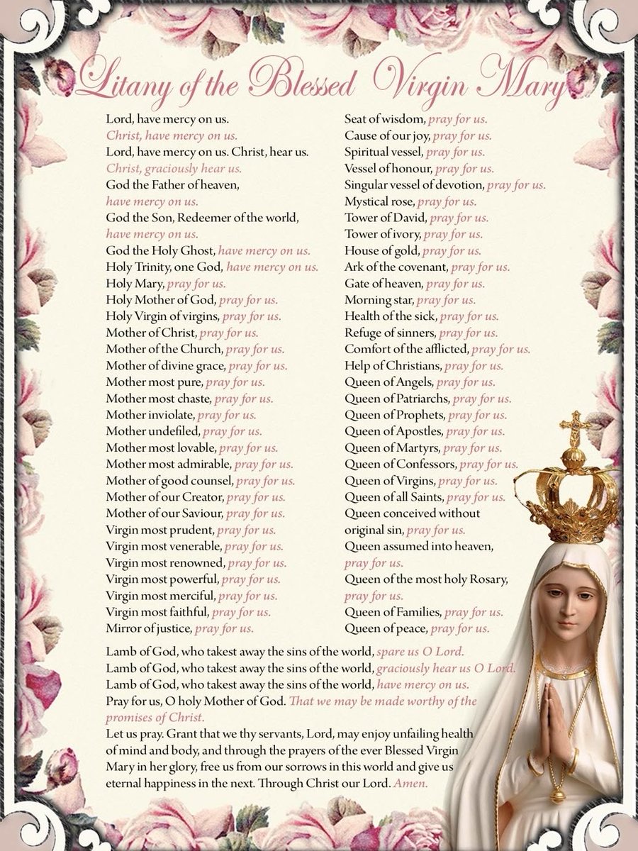 MrCasey62's tweet photo. Blessed Fulton Sheen began reciting the Litany of the Blessed Virgin Mary on the evening of his First Holy Communion, and continued doing so every night until his death. https://t.co/3AQmai0sbd