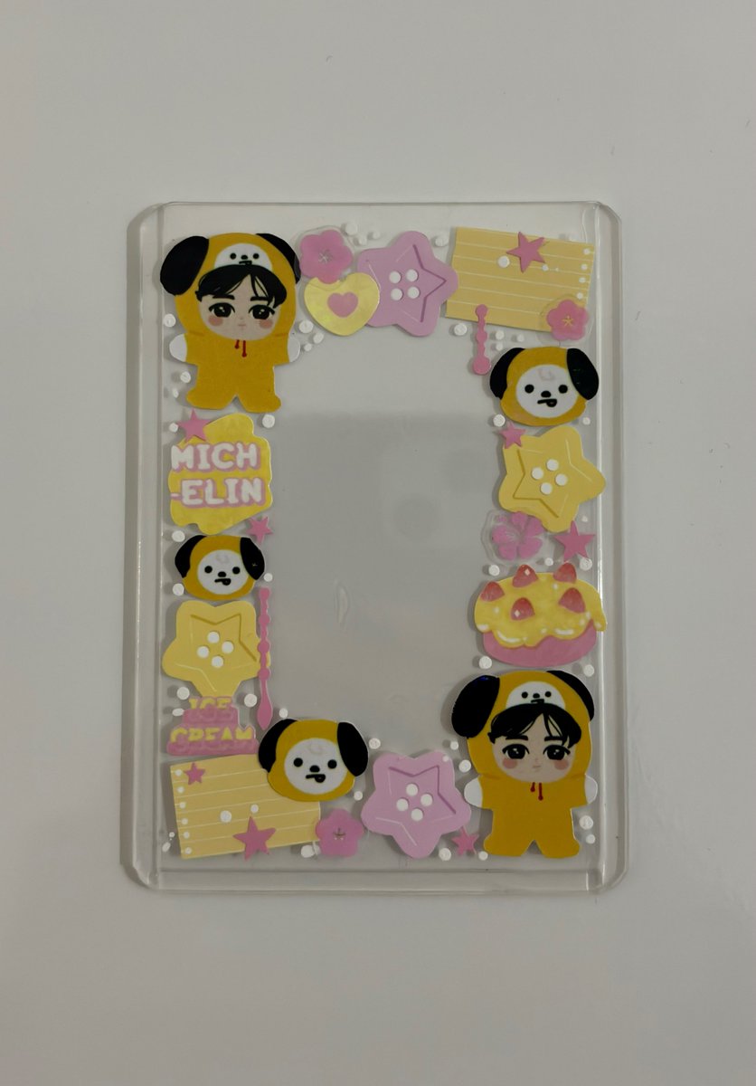 nitkaicollector's tweet photo. feedback postivo pra @hambincartz !! Me vendeu esse toploader lidico decorado do chimmy ( acho que é assim ?) Foi um presente e a pessoa adorou tudo. https://t.co/DWsOF6cSus