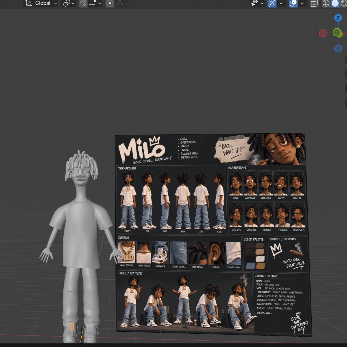GhostOf_Solana's tweet photo. A lot of process has been made in the short time i've spent using astra so far.

My documented experience of creating a animated series that i've always had in mind to make will continue soon.

Doing it in my free time for pure joy, maybe even some one will learn something. https://t.co/J6p7PRGnvo