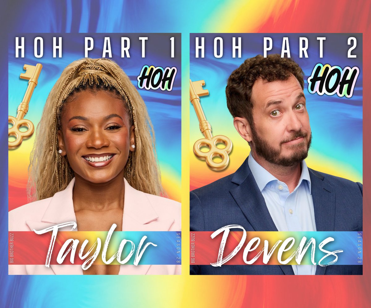 BBigBrotherBuzz's tweet photo. 🚨Taylor will go head-to-head with Devens in Part 3 of the final HOH competition of the season! Who will take it all? #BB28 #BigBrother #BigBrotherBuzz https://t.co/ITTD0HOzZ9