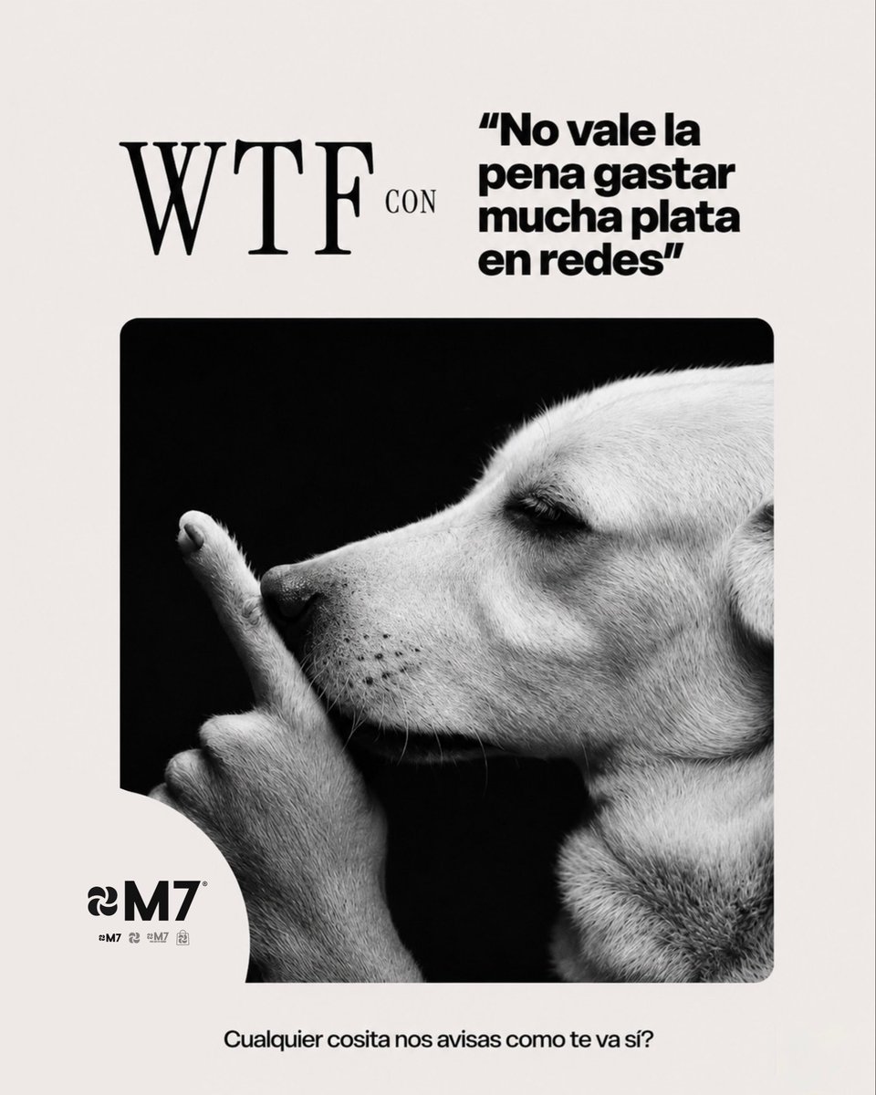 m7uruguay's tweet photo. Detrás de cada diseño, video y estrategia hay planificación, creatividad y mucho trabajo que no siempre se ve.

Nosotros ponemos las ideas, el equipo y el criterio. Vos poné la confianza.

▫️▪️▫️▪️▫️

M7 / Comunicación

#rivera #uruguay #marketing #comunicacion #redessociales https://t.co/QFsYmM3Ks2