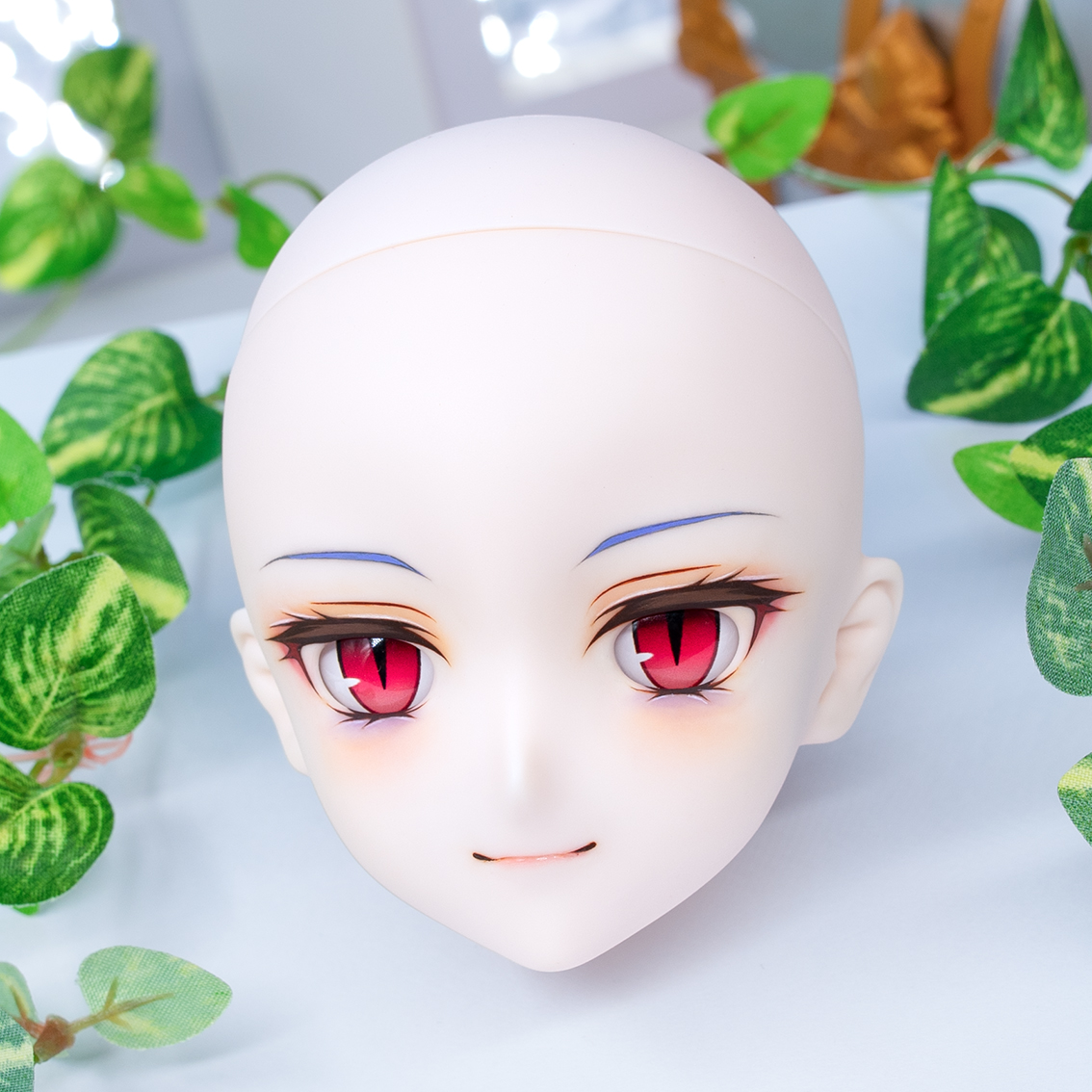 GeoKkaann's tweet photo. Commission Order
★ [KK WORKSHOP] NO.407 DDH-09 セミホワイト肌カスタムヘッド+アイ
東方Project
角色妝：蕾米莉亞・斯卡蕾特
https://t.co/hIINvWhe9o https://t.co/M0AEMF9sVp