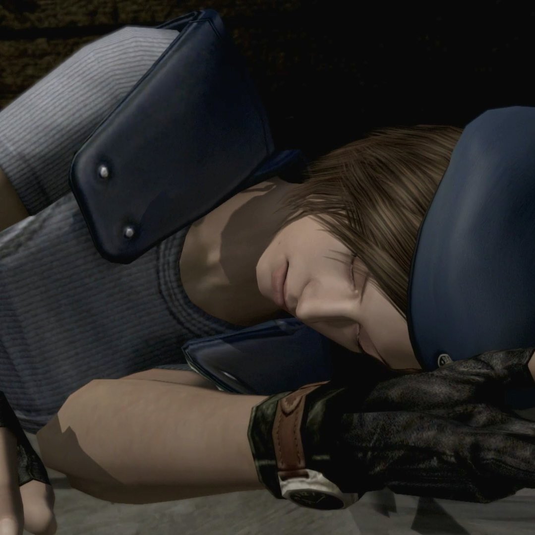 jillsapphic's tweet photo. i’m so fond of re1 jill she’s literally so cutieful 😕 my jillybean https://t.co/YLG2zI3WNd