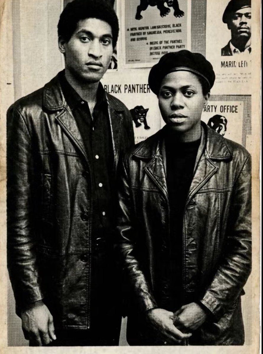 LoveIsback24's tweet photo. Billy garland and afeni Shakur (late 1960s). https://t.co/ERqshm7Y5E