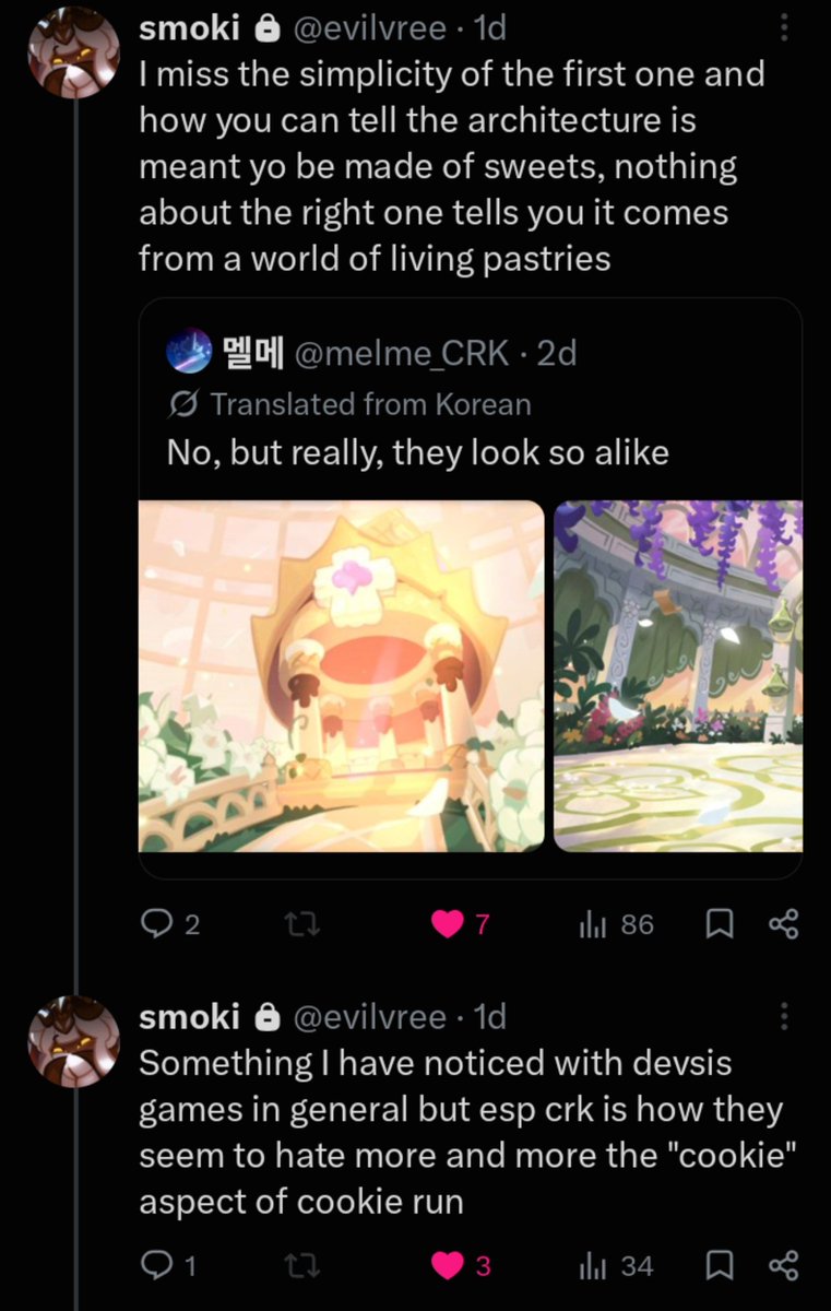 Summerjunia's tweet photo. About the uncookiefication of cookie run kingdom https://t.co/8FtdzgIPfY