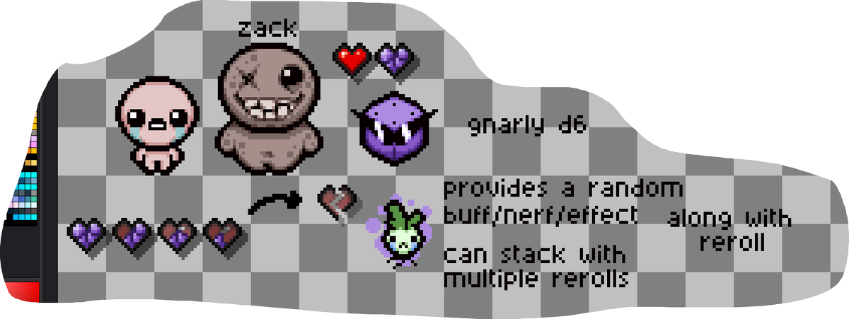 tieretr's tweet photo. zack is done now #tboi https://t.co/UY6BStzZs7