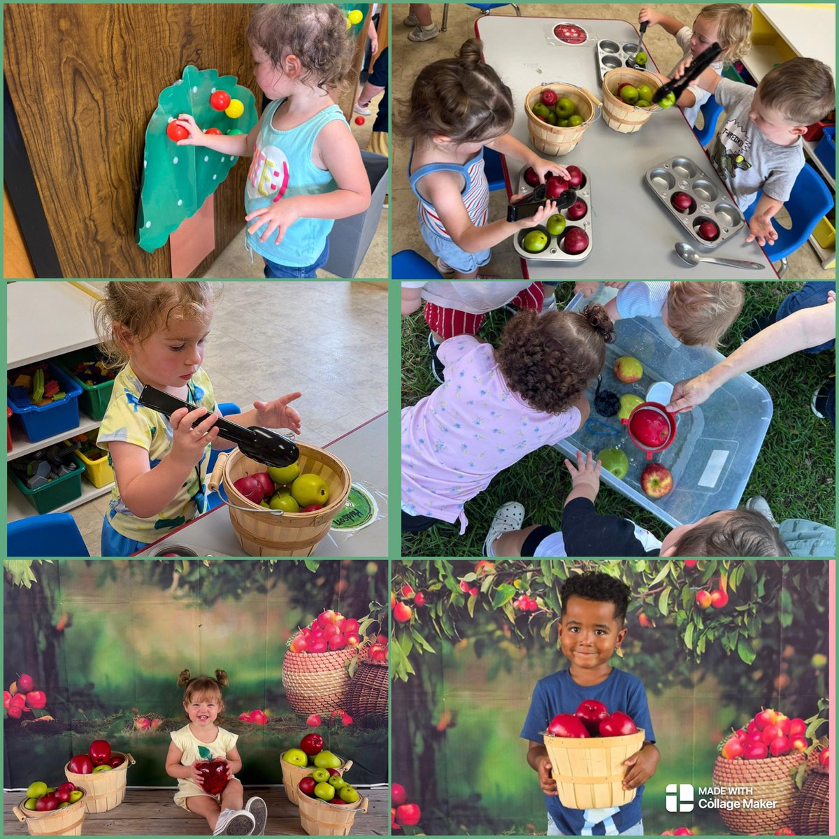 CfisdAndre2025's tweet photo. We had an amazing Apple week at Andreâ ELC. We enjoyed apple pie in a cup, art, sensory, math and science. We had a Photo Booth and a fun Apple Market! We love our little learners to the core! ðð #appleweek #ChooseCFISD #CFISDSpirit @CFISDELCS @CFISDCOMMPROG https://t.co/2I3GD7ItSt