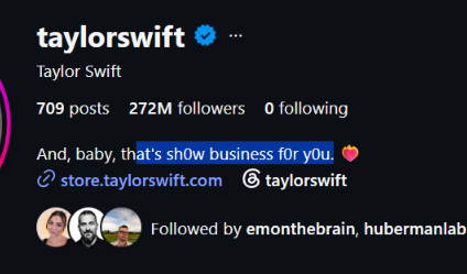 d0gpaired's tweet photo. Taylor Swift is #1 Trending for her new album "PROJECT ZERO"

and the new trend is replacing O's with 0's.

the last time taylor came out with the "ORANGE ERA" the coin went multi millions.

There has been NO runners for this.

Paired with DOGE

https://t.co/bD8MNyjJuY

https://t.co/7H1SNLSp8m