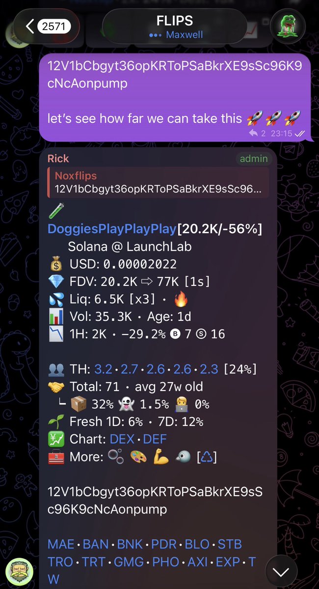 NoxFlips1's tweet photo. $PLAY

did a whooping 355x

although we didn’t hit the 700x, we are are ready to do more plays. Dm now so you don’t miss out 

@Noxflip https://t.co/nIVgd9Is6i