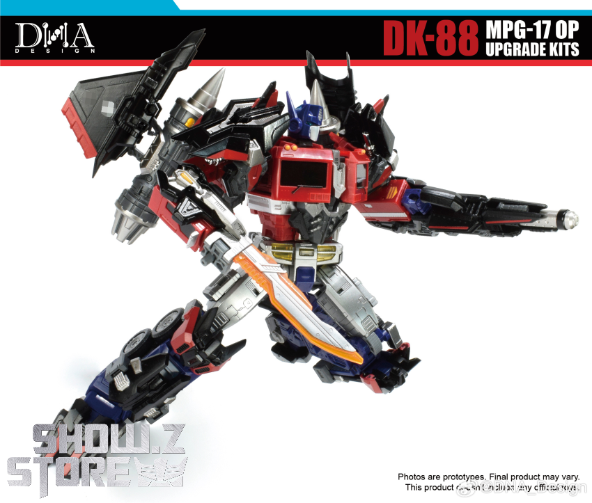 ShowZStore's tweet photo. [Pre-Order] DNA Design DK-88 MPG-17 OP Upgrade Kits
Full Price Unknown
https://t.co/zHIsWAmpwm

#DNADesign #DK88 #OptimusPrime #OP #G1 #MPG17 
#actionfigure #transformer #modelkit #showzstore #Showzdailyreport https://t.co/wKcWQ6JYvw