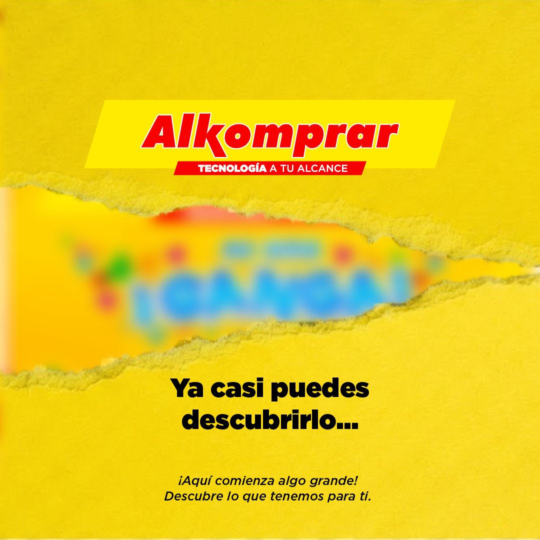 Alkomprar's tweet photo. Juguemos ahorcadito y descubramos lo que viene 🧐 y algo nos dice que vas a querer correr a Alkomprar 🔥

¿Ya sabes cuál es la frase? 👇 https://t.co/VwcciJDaeN
