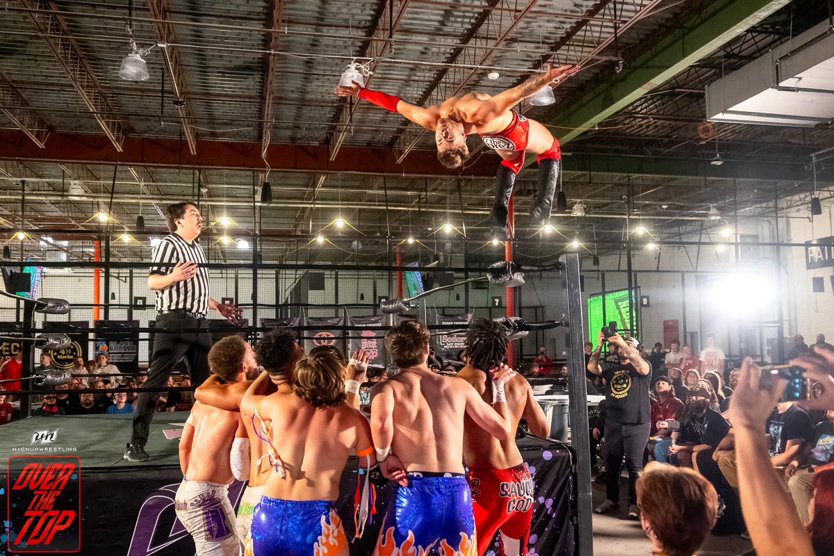 MAGNUMWRESTLING's tweet photo. This match will go down as one of the greatest tag team bouts in history, we have no doubt. 

And now: new tag champions. 

The Kids Table reign supreme as we head into CHAIN REACTION, and if you missed it? 

Well, you can catch it now on our YouTube. 

https://t.co/dIBbxvk2K4 https://t.co/nEvPNQDLQV