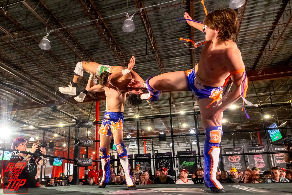 MAGNUMWRESTLING's tweet photo. This match will go down as one of the greatest tag team bouts in history, we have no doubt. 

And now: new tag champions. 

The Kids Table reign supreme as we head into CHAIN REACTION, and if you missed it? 

Well, you can catch it now on our YouTube. 

https://t.co/dIBbxvk2K4 https://t.co/nEvPNQDLQV