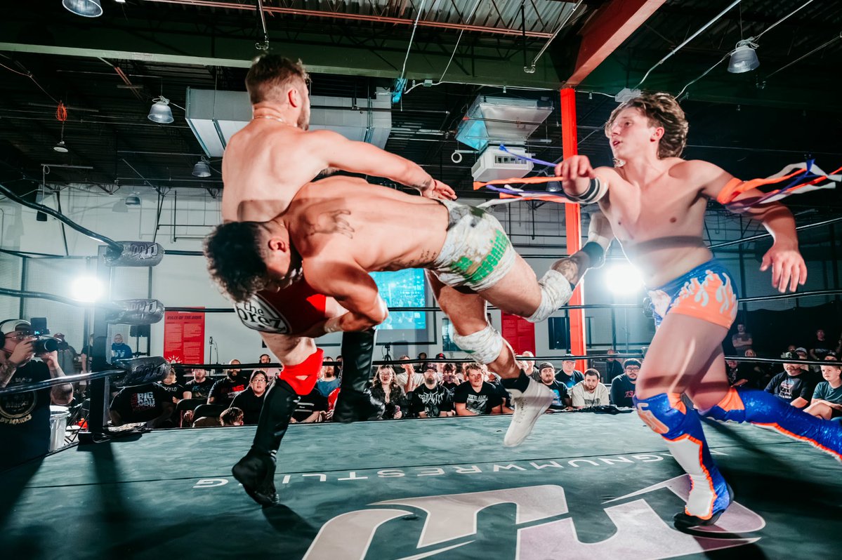 MAGNUMWRESTLING's tweet photo. This match will go down as one of the greatest tag team bouts in history, we have no doubt. 

And now: new tag champions. 

The Kids Table reign supreme as we head into CHAIN REACTION, and if you missed it? 

Well, you can catch it now on our YouTube. 

https://t.co/dIBbxvk2K4 https://t.co/nEvPNQDLQV