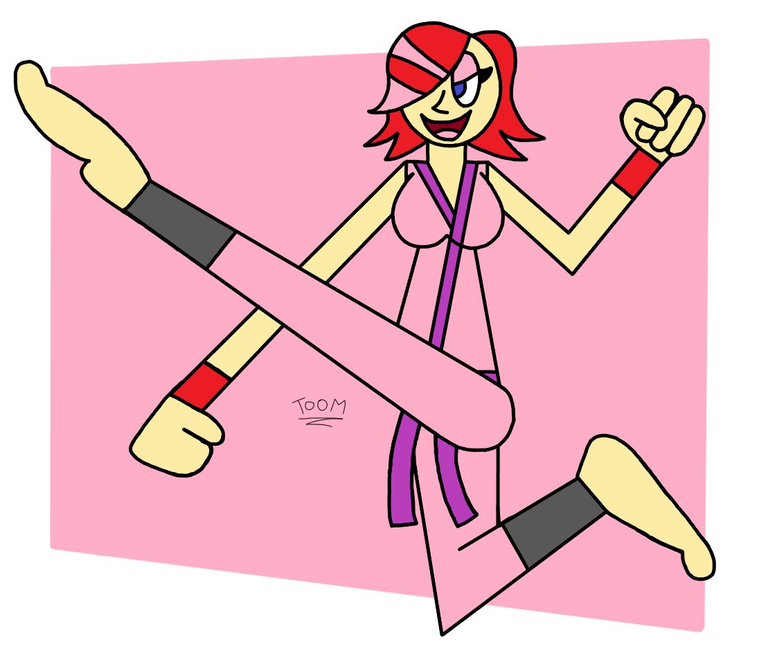 NewToomjx6's tweet photo. Bueno, una mona que dibuje por un art trade que hice con un wey :V
#drawing #OC #ocart #digitalart #myart #ocfanart https://t.co/NmYDpfcuoM