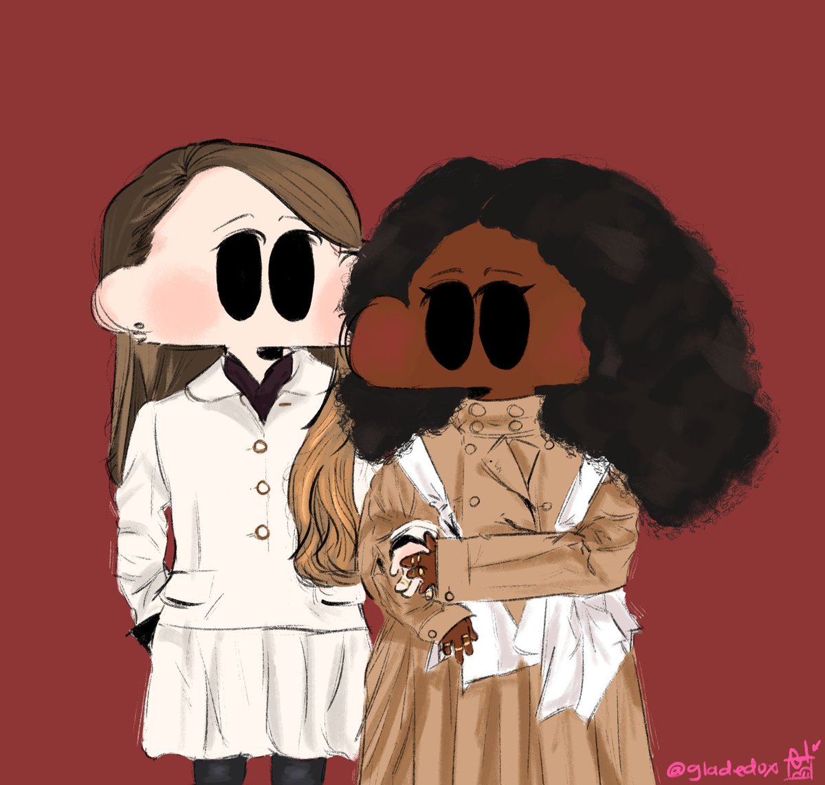 gladedux's tweet photo. i love them both sm❣️#hasali #franchaela #fanart https://t.co/1bhDfXV6Zl