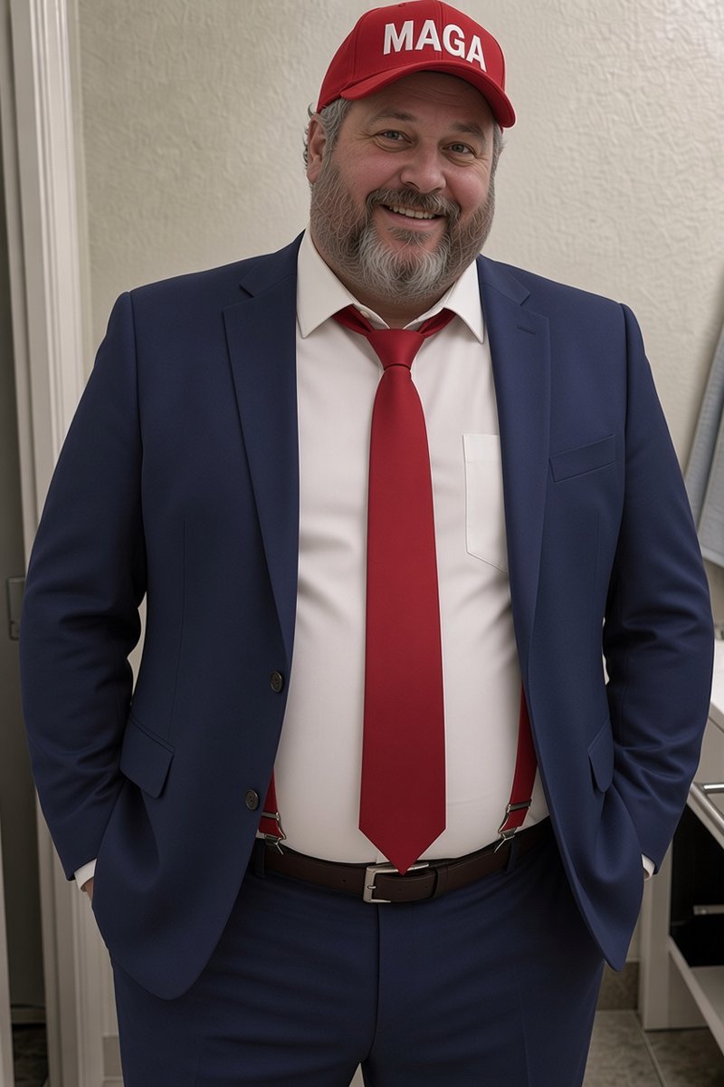 magaeuclid's tweet photo. You slip the crucifix on. It feels right.
You button up your dress shirt. It feels right.
You tie your red tie. It feels right.
You wear your MAGA hat. It feels right. https://t.co/r6LZJb0r0d