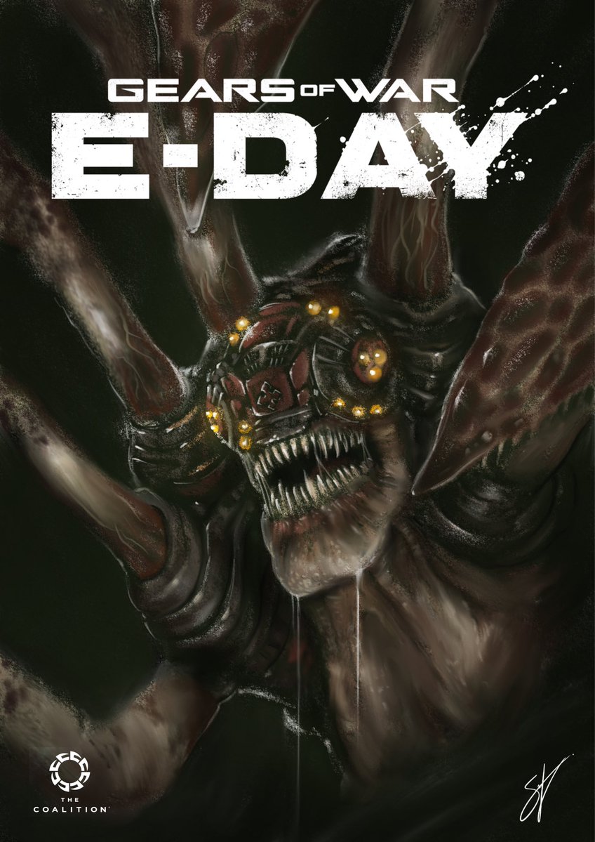 SaulZVH's tweet photo. Gears of war E-Day corpser fanart ⚙️💀 https://t.co/9cAwdZLA2Q