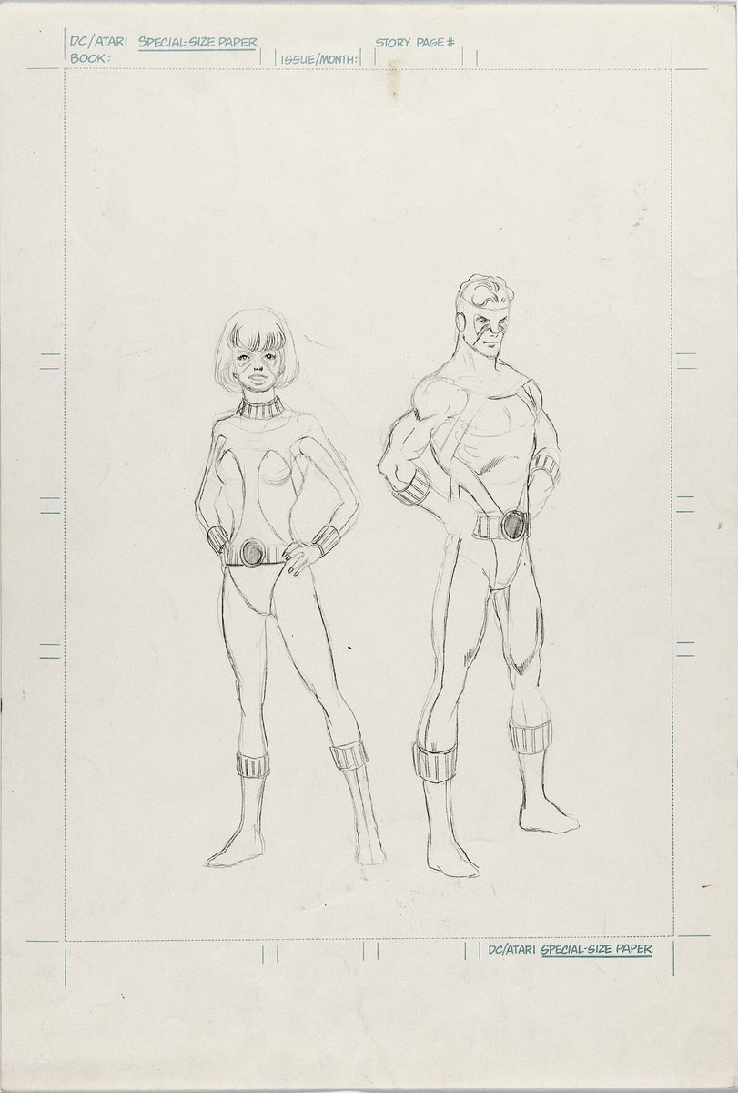 georgepereznet's tweet photo. Mike Barr: Jim [Aparo] submitted his visual ideas for those characters, with the exception of Geo-Force, who turned out to be the brother of Terra from the NTT. I'm pretty sure George Perez designed that costume, because it was based on Terra's ...
https://t.co/KautXQM86P https://t.co/QrwlzbdGDv