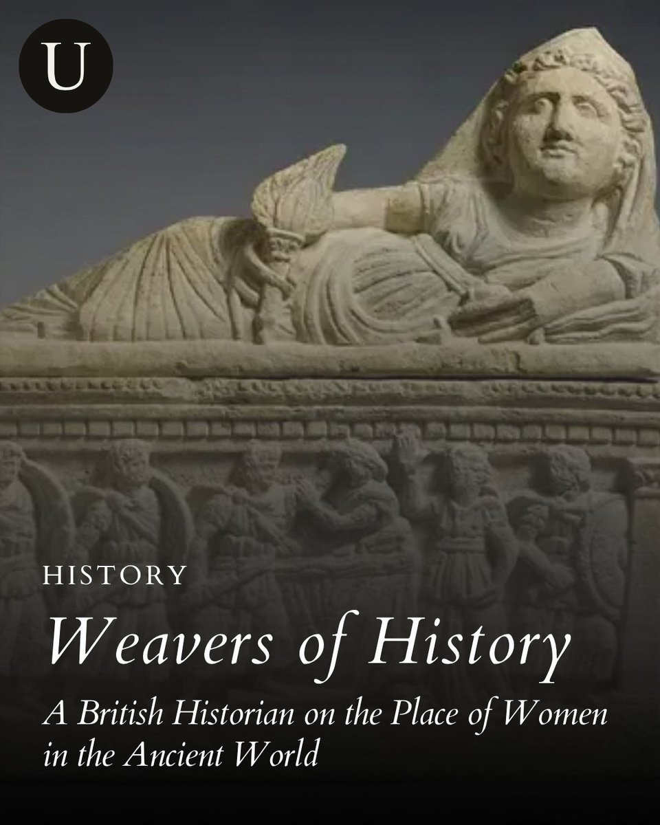 ThUniversalist's tweet photo. Weavers of History: A British Historian on the Place of Women in the Ancient World

https://t.co/nA0ta6Mf0P
#theuniversalist #herstory #history #women https://t.co/RMr22IB79d