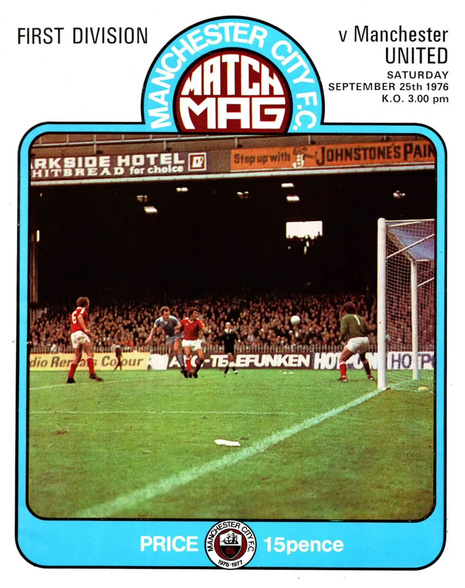 SportsHistory26's tweet photo. United are the team for me
#OTD 50 years ago the city of Manchester was red as @ManUtd travelled to Maine Road and emerged victorious on a score line of 3-1
#SportingMemories #United #City #ManchesterDerby #MaineRoad https://t.co/XHTPpNGDxp