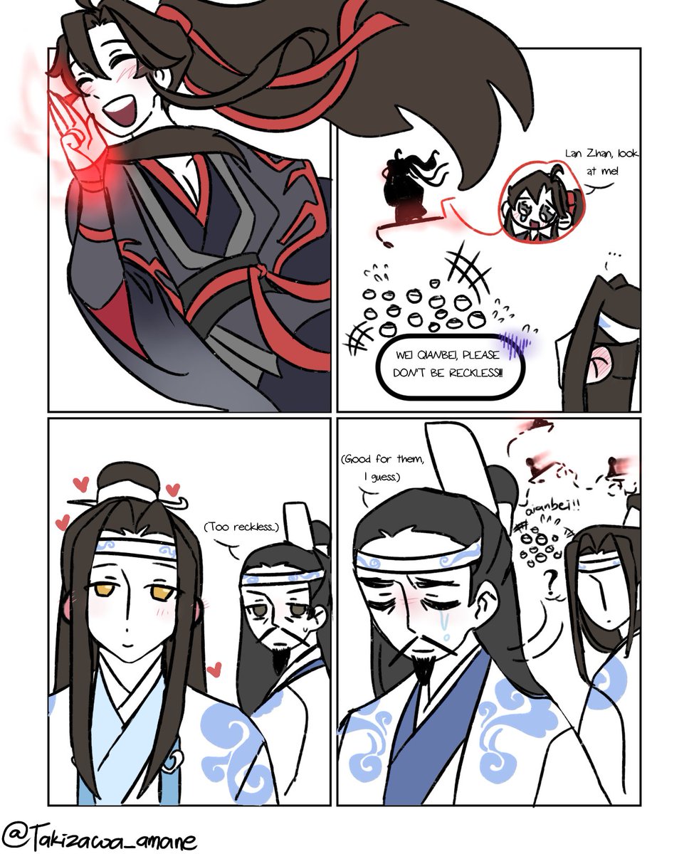Takizawa_amane's tweet photo. It's not like shufu cares or anything!... 

#MDZS #WangXian #LanQiren https://t.co/scjDNpRO9V