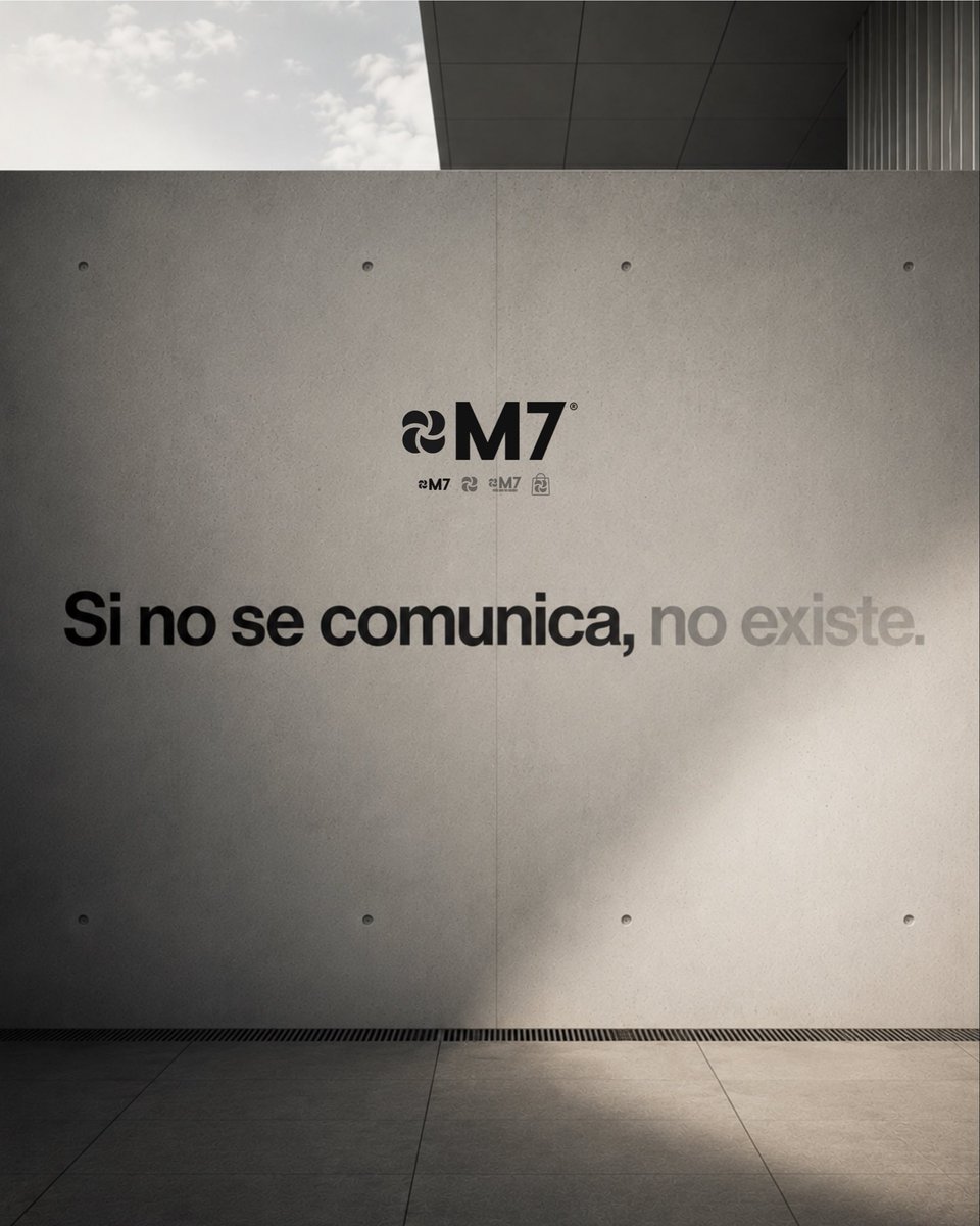 m7uruguay's tweet photo. 𝐕𝐎𝐒 𝐓𝐄𝐍𝐄́𝐒 𝐋𝐀 𝐌𝐀𝐑𝐂𝐀, 𝐍𝐎𝐒𝐎𝐓𝐑𝐎𝐒 𝐋𝐀 𝐄𝐒𝐓𝐑𝐀𝐓𝐄𝐆𝐈𝐀♟️

En M7 transformamos ideas en estrategias de comunicación que posicionan tu marca, fortalecen su identidad y generan resultados.

M7 / Comunicación

#rivera #uruguay #marketing #comunicacion https://t.co/37KrurskNB