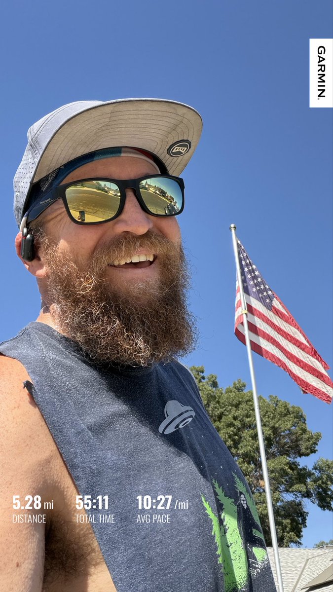 dwveatch's tweet photo. Feeling better out there!  Good run today. #getoutside #hikingtraining #pathfinderwest @Garmin @GarminOutdoor @OutdoorVitals https://t.co/JPjQknEJOJ