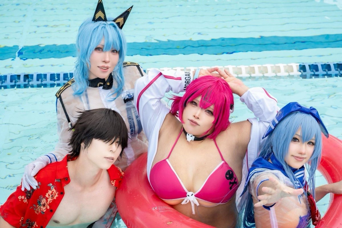 shizukuusann's tweet photo. 🚢

                      NIKKE cosplay

                     全  員 集 合𓈒 𓏸𓈒𓂂𓂃♡

  ────────────────

Photographer
にこらいさん
@kwanoN_jizho 

ヘルム
@goldbunnytip 
アンカー
@gu_ru_nya 
マスト
@shizukuudesu 
船長(指揮官
@jLuMw3pBit72870 

 #イージスSUMMER https://t.co/bbMooLqHgt